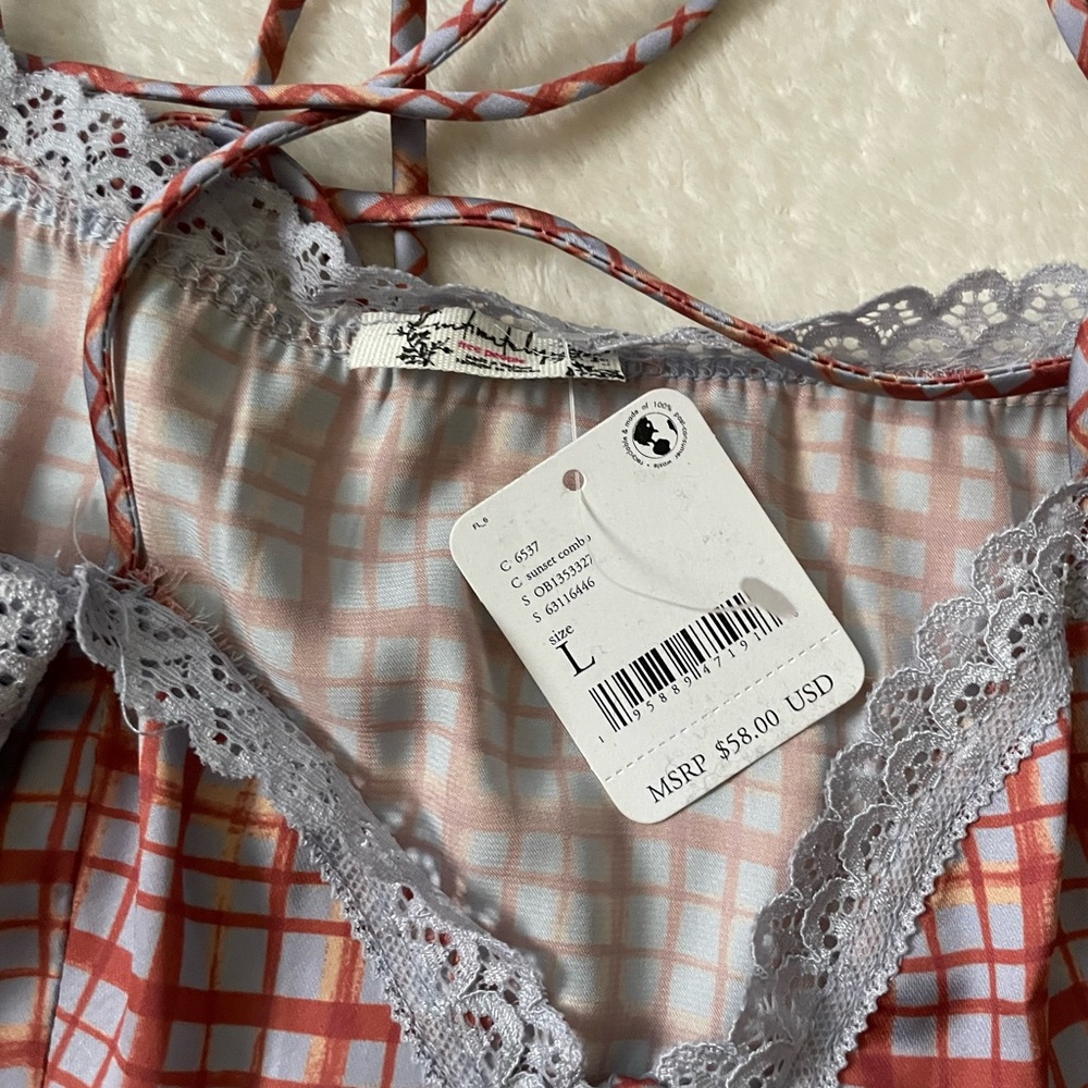 NWT free people with camisole  top - Picture 6 of 7